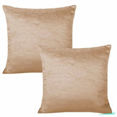 Kit 2 Capas De Almofadas Cetim Premium - Dourado